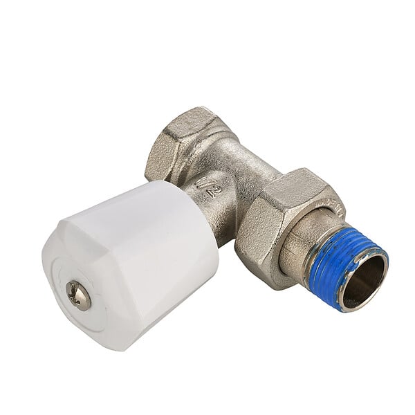 ECOUL - Robinet de radiateur manuel droit - 15x21mm - large