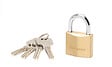 MASTER LOCK - Cadenas à clé laiton massif 40mm anse d.6xh.22mm 5 goupilles - vignette