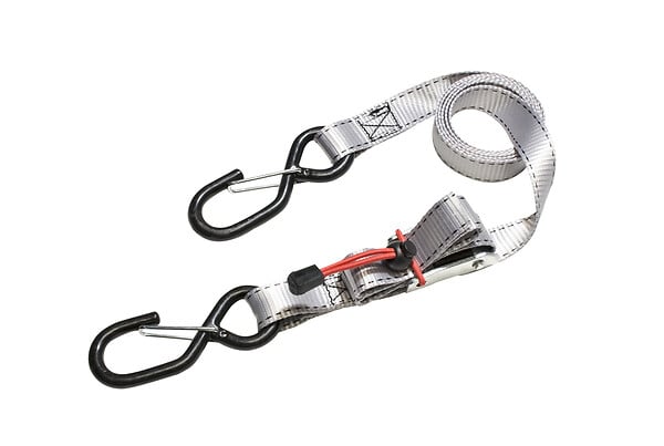 MASTER LOCK - 2 sangles d'arrimage à crochets autobloquante - large