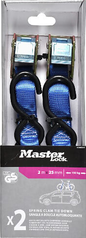 MASTER LOCK - 2 sangle d arrimage 2mx25mm - large