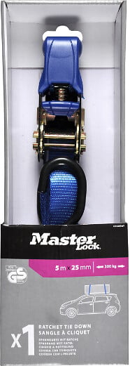 MASTER LOCK - Sangle d arrimage 5m x 25mm - large