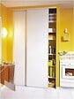 OPTIMUM - Ensemble portes de placard coulissantes blanc 1200x2500mm - vignette