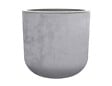 EDA - Pot rond Basalt'Up - Gris béton - 67L - Diam.48,5xH.46,2cm - vignette