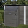GRE - Coffre filtration composite serrure 80x60x115cm - vignette