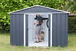 YARDMASTER - Abri de jardin en métal 108AEYZ - Anthracite - vignette