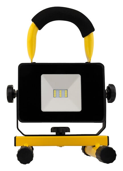 ZENITECH - Projecteur LED rechargeable de chantier 10W - jaune - Zenitech - large