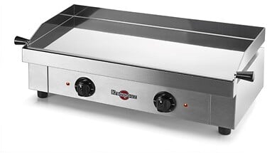 KRAMPOUZ - Plancha électrique double Saveur - Inox - large
