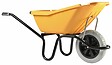 HAEMMERLIN - Brouette Pick Up 110l Jaune Roue Increvable Racing - vignette