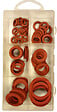 COTEKA - Coffret 90 joints fibre caoutchouc 8x13 à 26x34mm - vignette