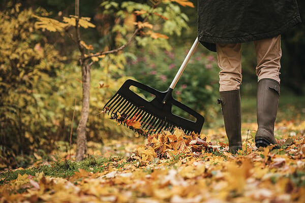 FISKARS - Balai feuilles-gazon Xact XXL 63 dents - large