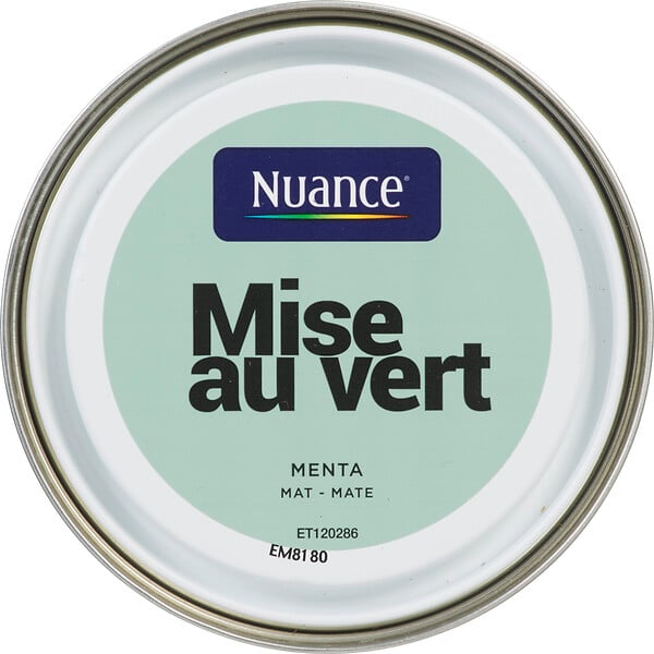 NUANCE - Peinture MonoCrème - Mise au vert - Mat - 0,5L - large