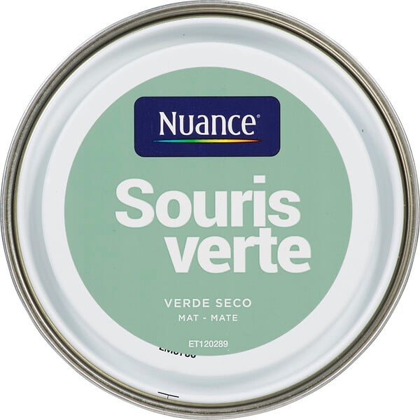 NUANCE - Peinture MonoCrème - Souris verte - Mat - 0,5L - large
