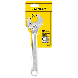 STANLEY - Clé à molette acier - 250mm - large