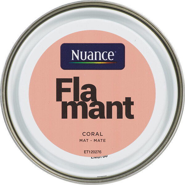 NUANCE - Peinture MonoCrème - Flamant - Mat - 0,5L - large