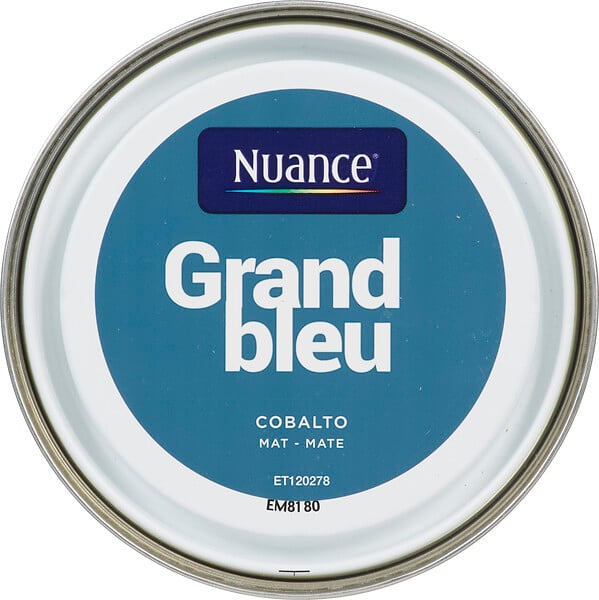 NUANCE - Peinture MonoCrème - Grand bleu - Mat - 0,5L - large