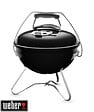 WEBER - Barbecue charbon Smokey Joe Premium acier émaillé Noir 37 cm - vignette
