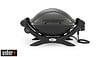 WEBER - Barbecue électrique Q 1400 gris foncé 1560W - vignette