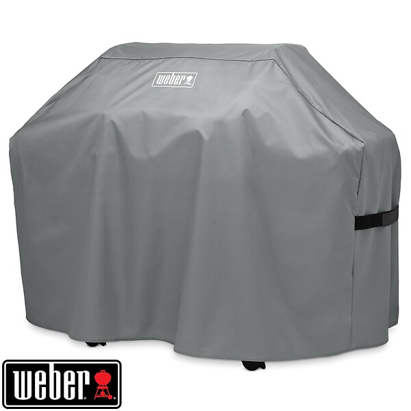 WEBER - Housse barbecue polyester Genesis II 3 brûleurs Gris - large