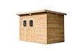 HABRITA - Abri de jardin - Bois - 19mm - 4.70m2 - vignette