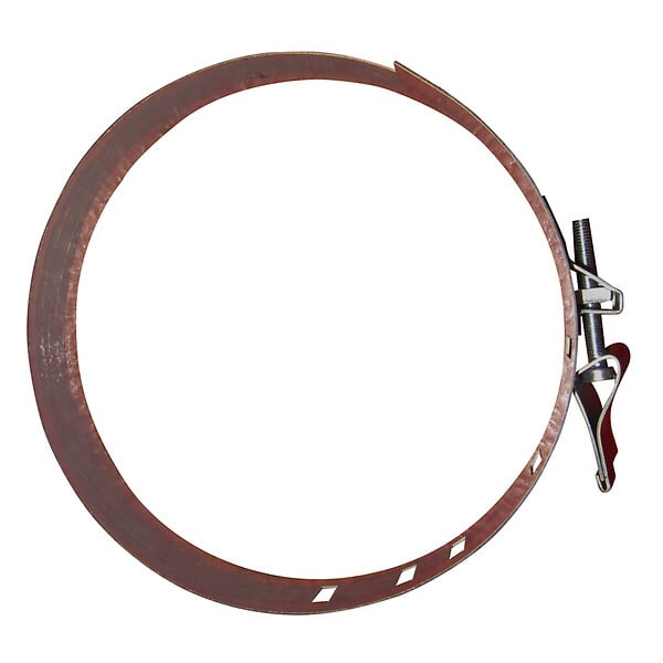 Collier de serrage réglable - Aluminium - 80 à 112 mm - large