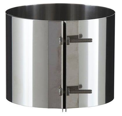 Manchon aluminium Diam.80mm - Raccord de conduit - 80mm - large