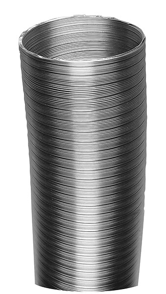 Tuyau flexible aluminium spécial gaz - Diam.104mmxH.0,3m - large