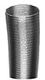 Tuyau flexible aluminium spécial gaz - Diam.104mmxH.0,3m - vignette