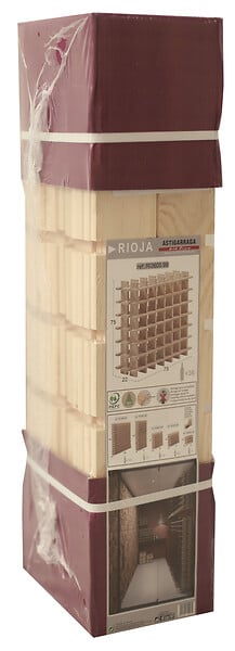 ASTIGARRAGA KIT LINE - Casier à bouteilles Rioja 36 bouteilles - Pin massif - large