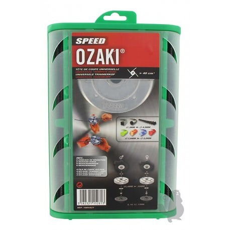 OZAKI - Tête universelle 4 fils - Aluminium - 105mm - large
