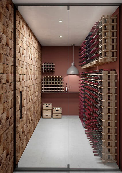 ASTIGARRAGA KIT LINE - Casier à bouteilles Rioja 36 bouteilles - Pin massif - large