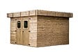 HABRITA - Abri de jardin - Bois - 18mm - 8.64m2 - vignette